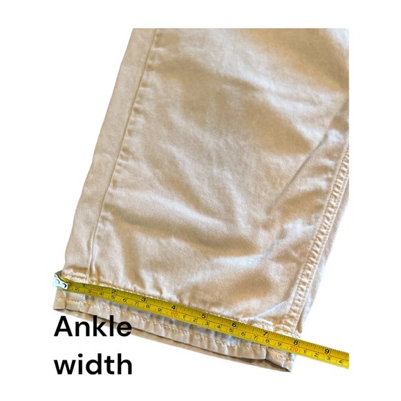 Free People Women's Size 2 Khaki Cya Later Skate Trouser Relaxed Loose Mis-Rise - Picture 6 of 11